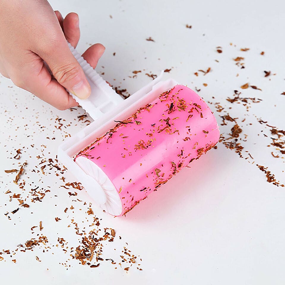Boo's Washable Lint Roller, Reusable Washable Brush, Fluff Cleaner Sticky Lint Roller, Travel Dust Picker Cleaner Remover, Reusable Clothes Hair Sticky Roller with Cover, Sticky Roller Sucking Dust Hair, Clothes, Wool Dust, Fluff Pet Hair Boo's Washable Lint Roller, Reusable Washable Brush, Fluff Cleaner Sticky Lint Roller, Travel Dust Picker Cleaner Remover, Reusable Clothes Hair Sticky Roller with Cover, Sticky Roller Sucking Dust Hair, Clothes, Wool Dust, Fluff Pet Hair